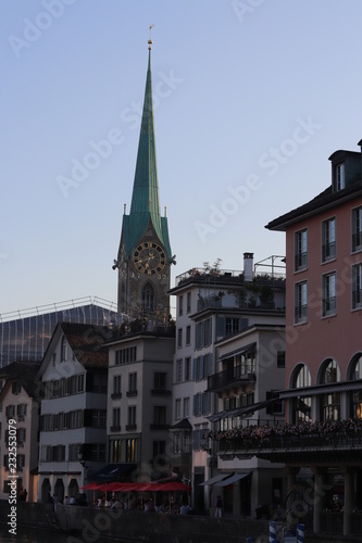 clock in zurich