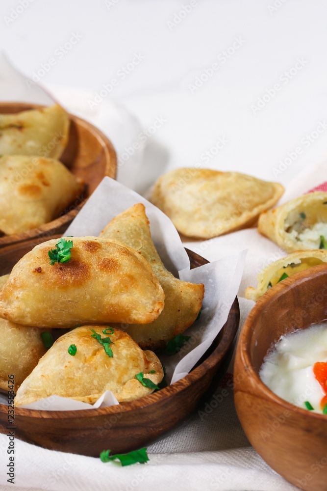Homemade Potato cheese Pierogi / Perogies close up Homemade Potato cheese Pierogi / Perogies close up