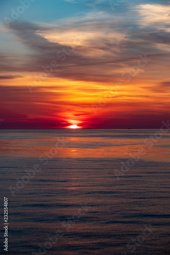 Sunset on North Sea © Richard Harron