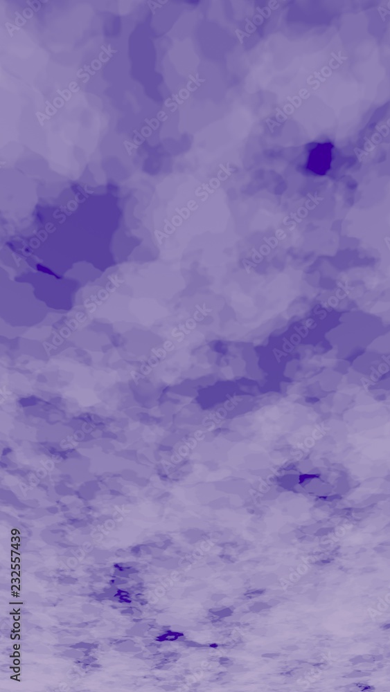Fototapeta premium Background of abstract purple color smoke. The wall of purple fog. 3D illustration