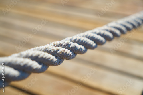 Old rope detail