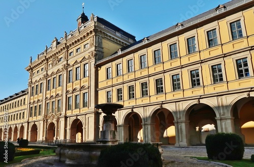 Würzburg, Juliusspital, Innenhof photo