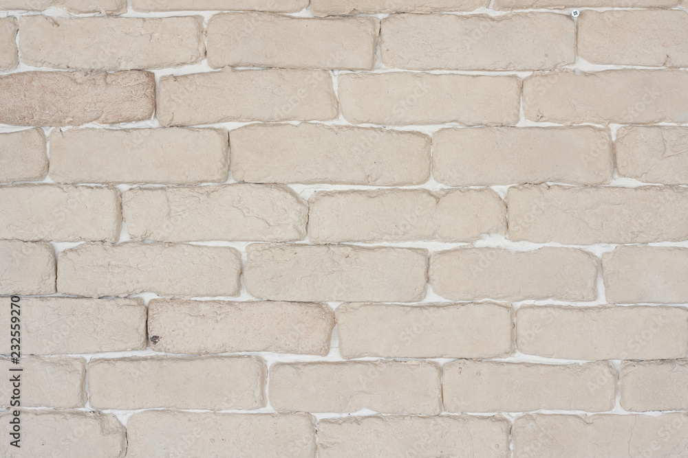 Fototapeta premium White brick wall texture