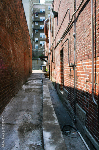 urban back alley