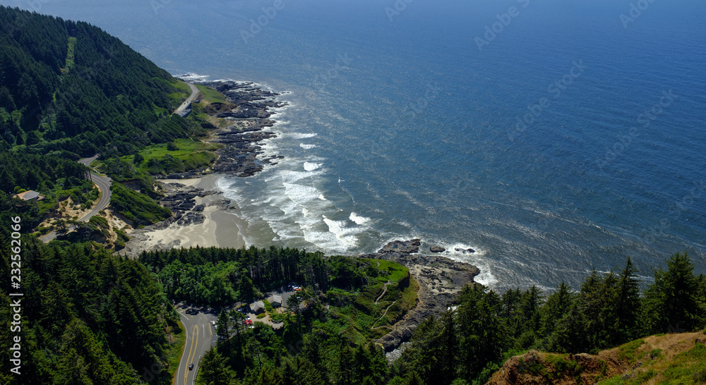 View of Oregon Coast