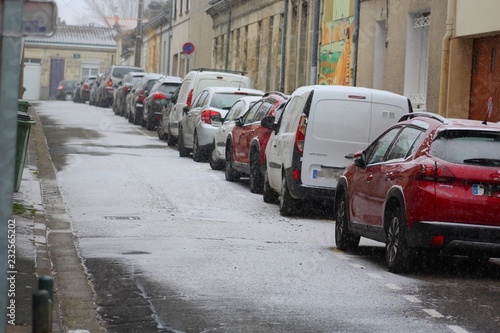 jour de neige en Dordogne