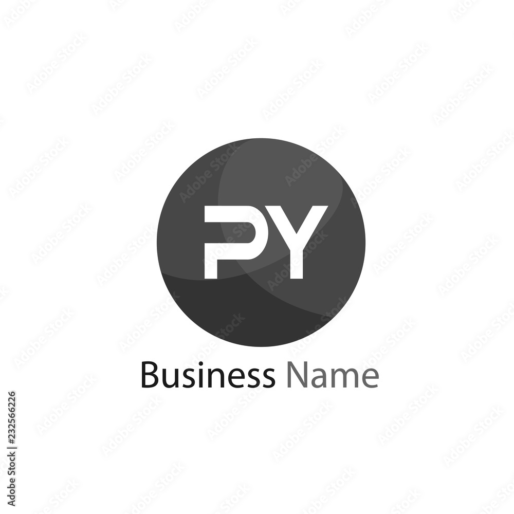 Initial Letter PY Logo Template Design Initial Letter PY Logo Template Design