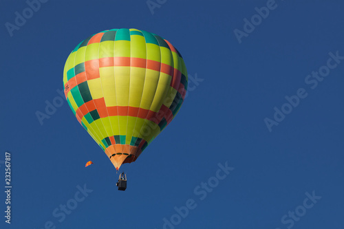 hot air balloons - freedom and adventure concept