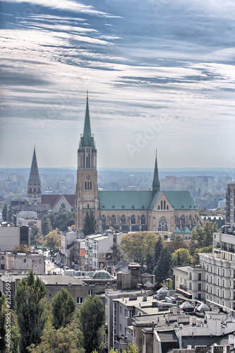 Panorama miasta - Katedra -     d   - Polska