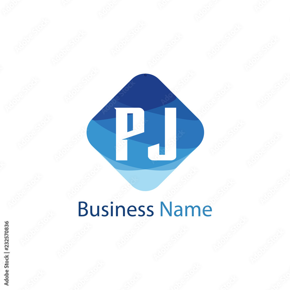 Initial letter PJ Logo Template Design Initial letter PJ Logo Template Design