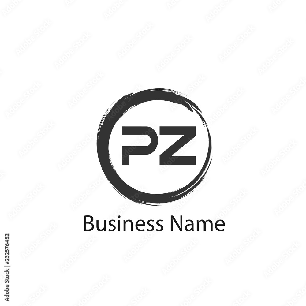 Initial letter PZ Logo Template Design Initial letter PZ Logo Template Design