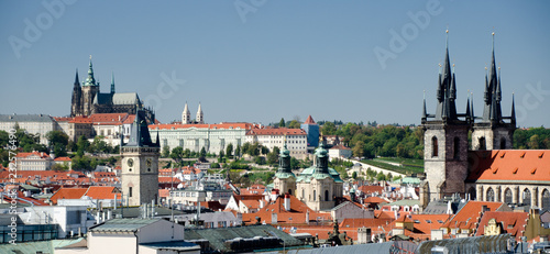 Wallpaper Mural Roofs and churches of Prague Torontodigital.ca