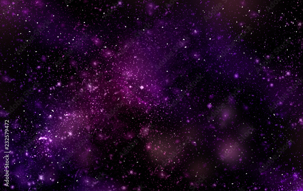 A space of the galaxy ,atmosphere with stars at dark background.