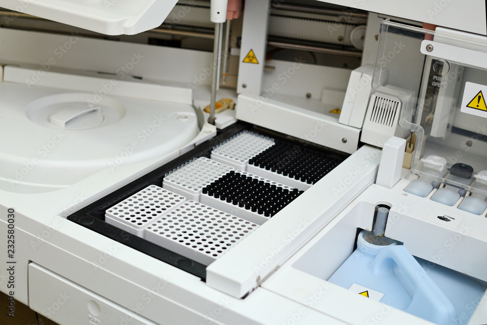 Laboratory workstation of biochemical and immunological analyzes..Laboratory study of blood and diseasesю. Laboratory workstation of biochemical and immunological analyzes..Laboratory study of blood and diseasesю.