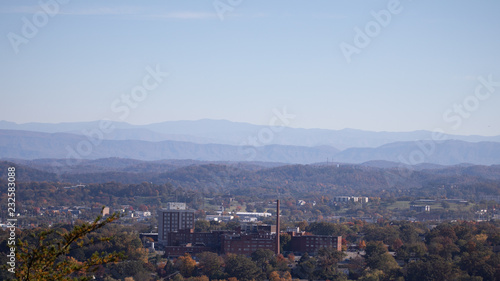 Great Smoky Mountains seen from Knoxville, TN