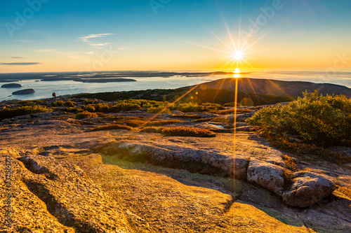 Sunrise in Acadia National Park photo