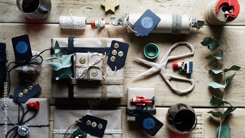 Christmas themed background.