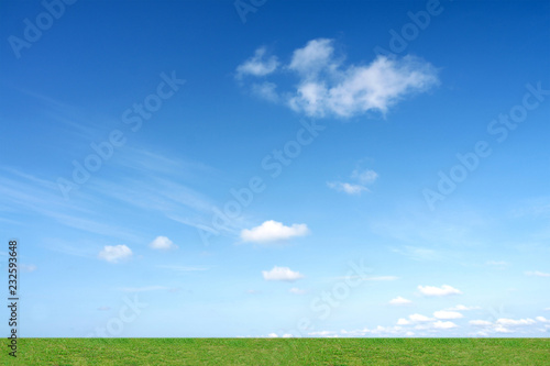 Blue sky and beautiful cloud. Landscape background for poster.