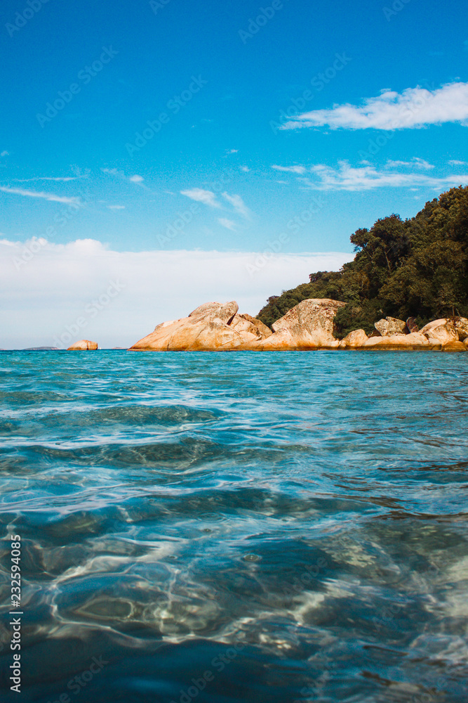 sea and blue sky