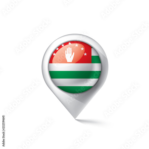 Free Download Abkhazia flag, vector illustration on a white background. - GFXLoad