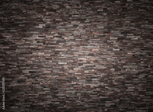 texture of  vintage real slate stone wall