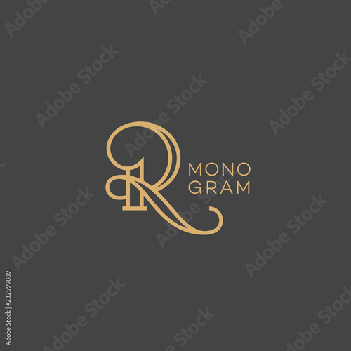Monogram R