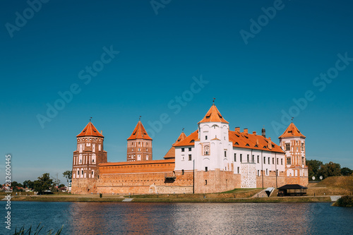 Mir, Belarus. Mir Castle Complex. Architectural Ensemble Of Feud