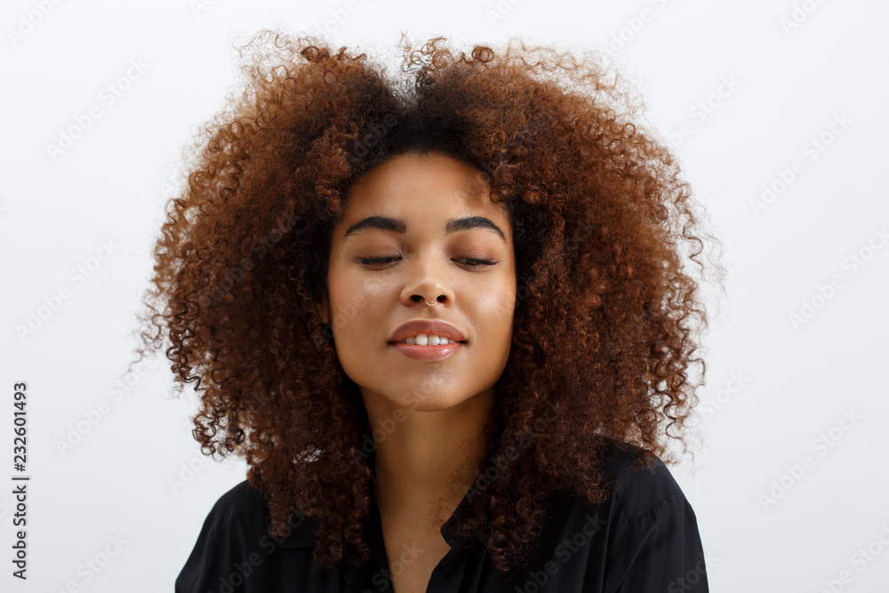 African American woman portrait African American woman portrait
