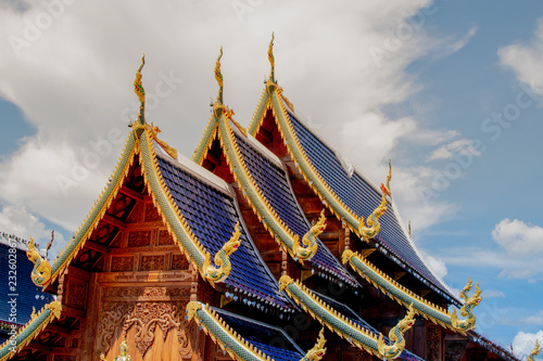 The temple inside the Buddhist temple. And very beautiful.