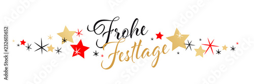 Frohe Festtage