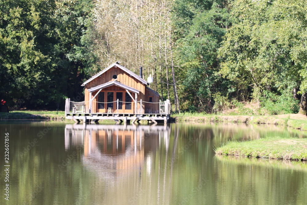 Obraz premium Cabane