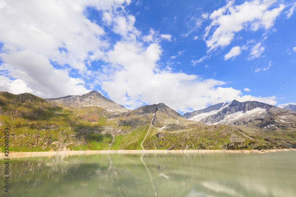 Alpine water reservoirs - Tauernmoossee