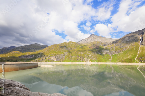 Alpine water reservoirs - Tauernmoossee photo