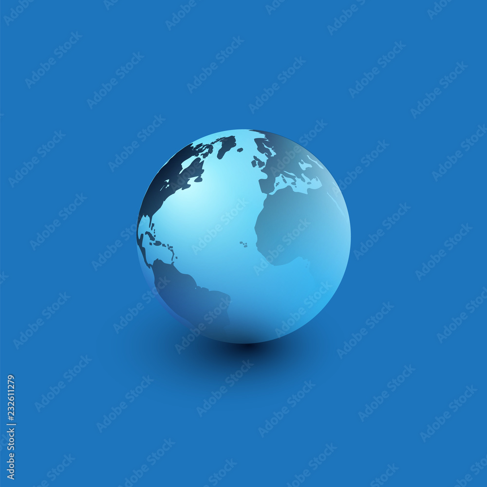 Earth Globe Design - Global Business, Technology, Globalisation Concept, Vector Template Earth Globe Design - Global Business, Technology, Globalisation Concept, Vector Template