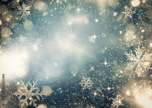 bokeh christmas background