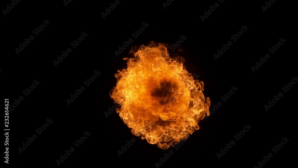 Fire explosion shooting with high speed camera at 1000fps, Fire explosion shooting with high speed camera at 1000fps,
