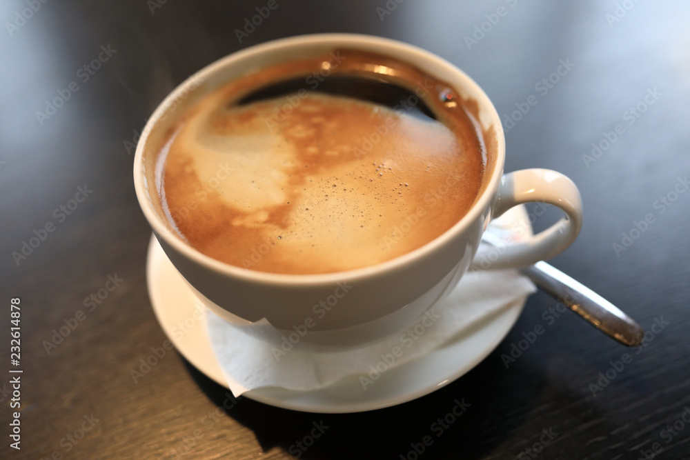 Fototapeta premium Cup of americano coffee