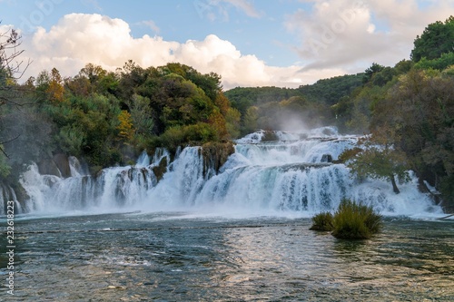 Parc naturel Krka chutes d eau cascades Croatie