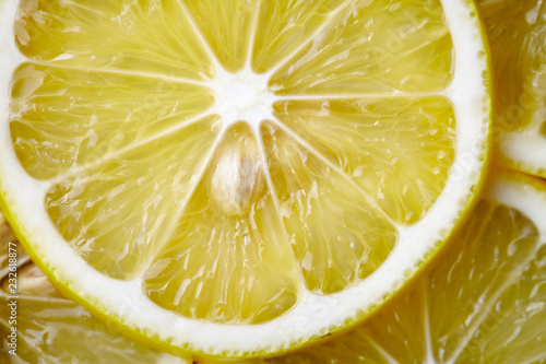 Cross section view of a Lemon photo