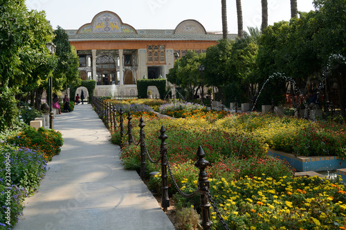 Naranjestan traditional Persian house, Shiraz, Iran photo