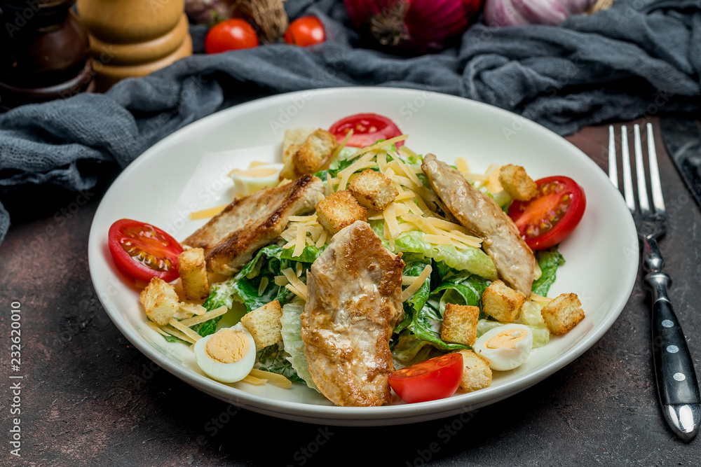 Salad caesar with chicken Salad caesar with chicken
