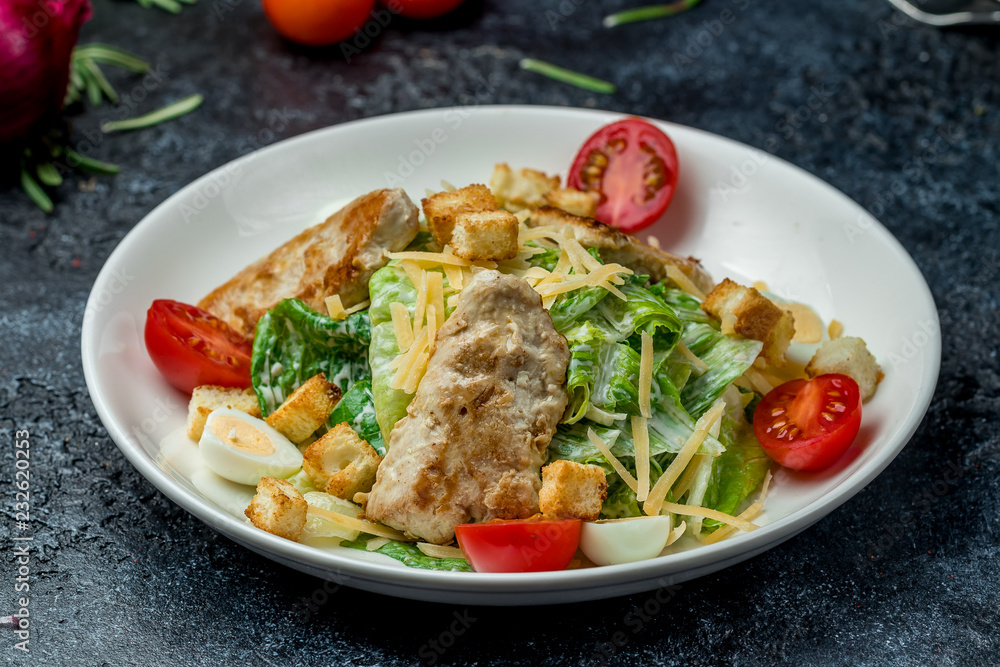 Salad caesar with chicken Salad caesar with chicken