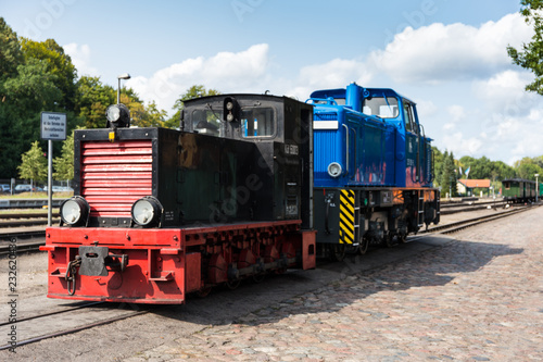 Diesellokomotiven im Bahnbetriebswerk