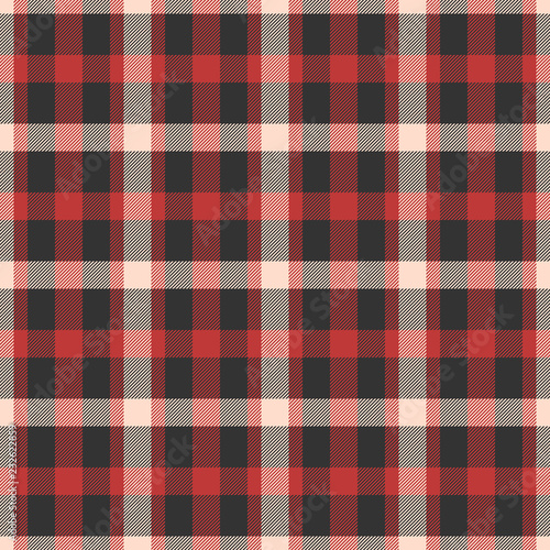 Classic tartan, Picnic tablecloth, Gingham, Buffalo, Lamberjack, Merry Christmas check plaid seamless patterns.