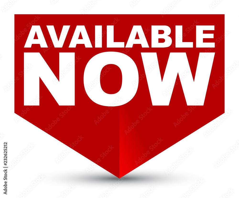 Fototapeta premium red vector banner available now