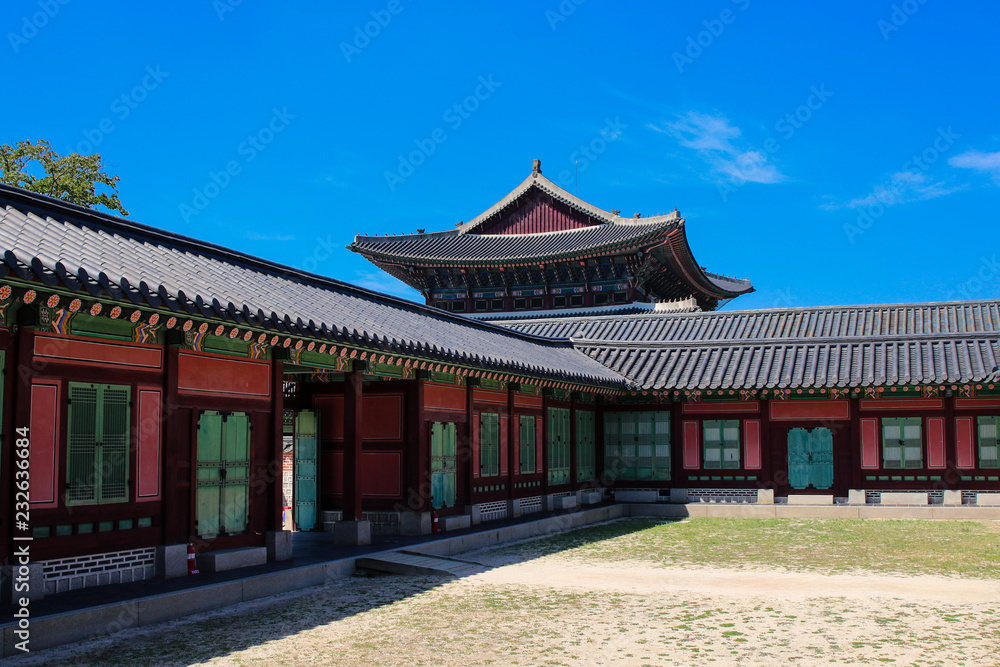 Korean palace in Seoul