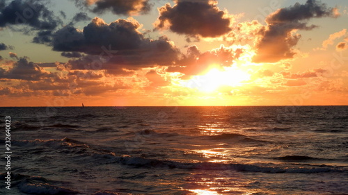 sea sunrise beach water sport