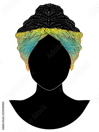African style turban