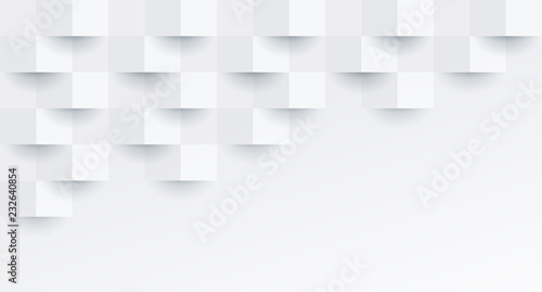 White abstract background vector with blank space for text. © tarapong
