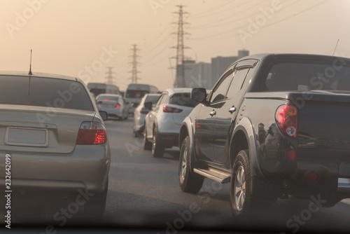traffic jam on main street © 290712